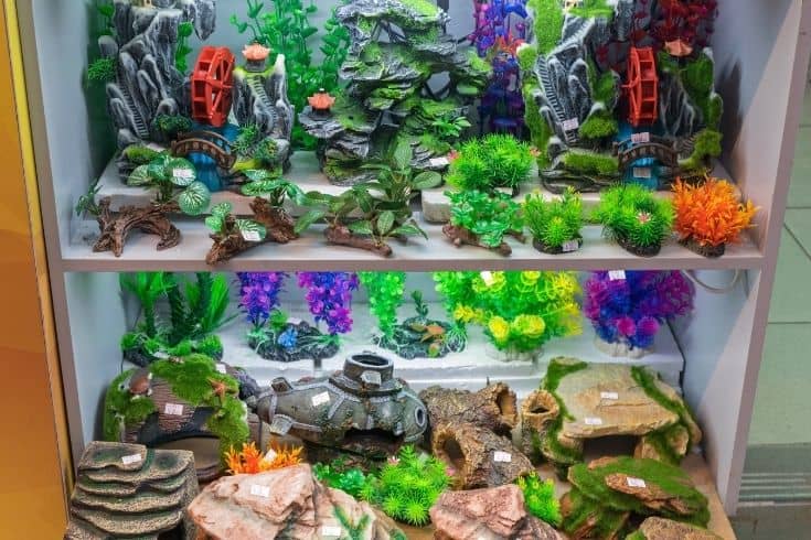 Fish Tank Plants Decor