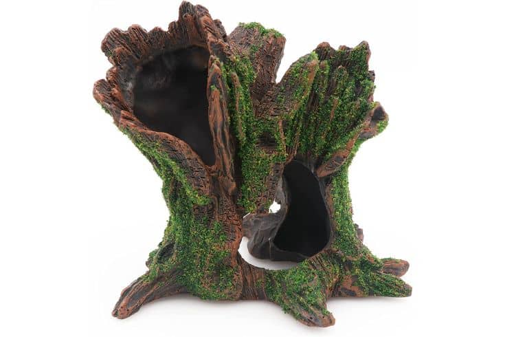 AQUA KT Aquarium Landscaping Hollow Log